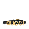 Gucci Calfskin Leather Braided Logo Bracelet Secondhand