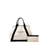 Balenciaga Canvas Navy Cabas Tote L Secondhand
