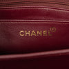 Chanel CC Quilted Lambskin Straight Flap Shoulder Bag Secondhand