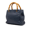 Gucci Small Calfskin Bamboo Shopper Satchel Secondhand