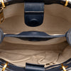 Gucci Small Calfskin Bamboo Shopper Satchel Secondhand