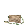 Gucci GG Canvas Web Double Pocket Belt Bag Secondhand