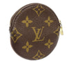 Louis Vuitton Monogram Porte Monnaie Round Coin Purse Secondhand