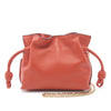 LOEWE Nano Leather Flamenco Knot Chain Crossbody Secondhand
