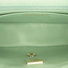 Chanel Mini Rectangular Bicolor Quilted Lambskin Top Handle Flap Secondhand