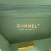 Chanel Mini Rectangular Bicolor Quilted Lambskin Top Handle Flap Secondhand