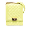 Chanel Quilted Lambskin North South Boy Flap Secondhand