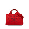 Prada Small Canvas Canapa Logo Tote Secondhand