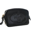 Prada Small Embossed Calfskin Canapa Logo Camera Bag Secondhand