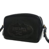 Prada Small Embossed Calfskin Canapa Logo Camera Bag Secondhand
