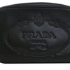 Prada Small Embossed Calfskin Canapa Logo Camera Bag Secondhand
