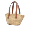 LOEWE Small Raffia Basket Tote Secondhand