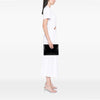 Fendi Glazed Calfskin Slim Peekaboo Turn Lock Clutch Secondhand