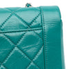Secondhand Chanel Crumpled Calfskin Bi Quilted Vintage Full Flap