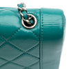 Secondhand Chanel Crumpled Calfskin Bi Quilted Vintage Full Flap
