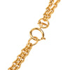 Chanel Gold Plated Faux Pearl Multistrand Pendant Necklace Secondhand