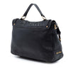 Secondhand Miu Miu Cervo Deerskin Buckles East West Satchel