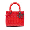 Secondhand Dior Medium Patent Cannage Lady Dior