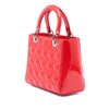 Secondhand Dior Medium Patent Cannage Lady Dior