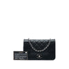 Chanel Quilted Sheepskin Mademoiselle Wallet on Chain Secondhand