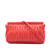 Miu Miu Matelasse Nappa Frame Shoulder Bag Secondhand
