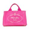 Secondhand Prada Small Canvas Canapa Logo Satchel