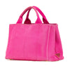 Secondhand Prada Small Canvas Canapa Logo Satchel