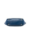 Valentino Small Leather Rockstud Trapeze Satchel Secondhand
