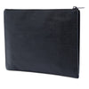 Saint Laurent Croc Embossed Leather Monogram Document Holder Secondhand