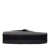 Saint Laurent Large Calfskin Chevron Monogram Envelope Bag Secondhand