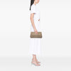 Chanel Large CC Quilted Metallic Caviar Frame Clutch Secondhand