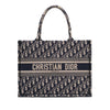 Dior Medium Oblique Embroidered Canvas Book Tote Secondhand