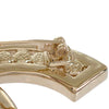 Chanel CC Gold Plated Rhinestone Brooch Secondhand