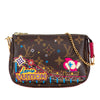 Louis Vuitton Monogram Vivienne Christmas Roller Coaster Mini Pochette Accessoires Secondhand