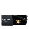 Celine Velvet Claude Shoulder Bag Secondhand