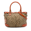 Gucci GG Canvas Sukey Satchel Secondhand