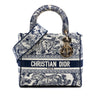 Secondhand Dior Medium Embroidered Canvas Toile de Jouy Lady D Lite
