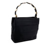Ferragamo Nylon Tiered Grosgrain Vara Satchel Secondhand