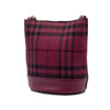 Burberry Overdyed Canvas Horseferry Check Bucket Bag Secondhand