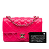 Chanel Mini Rectangular Classic Patent Single Flap Secondhand