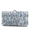 Chanel Satin Sequin Embroidered La Pausa Evening Clutch Secondhand