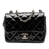 Secondhand Chanel Mini Square Classic Patent Single Flap