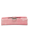 Balenciaga Nappa Denim Printed Hourglass Wallet on Chain Secondhand