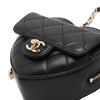 Chanel Mini Lambskin CC in Love Heart Belt Bag Secondhand