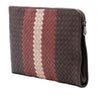 Bottega Veneta Tricolor Nappa Intrecciato Clutch Secondhand