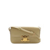 Secondhand Celine Shiny Calfskin Triomphe Claude Shoulder Bag