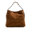 Gucci Large GG Suede Horsebit Beatrix Hobo Secondhand