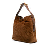 Gucci Large GG Suede Horsebit Beatrix Hobo Secondhand