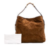 Gucci Large GG Suede Horsebit Beatrix Hobo Secondhand