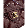 Chanel Quilted Patent and Goatskin CC Eyelet Wallet On Chain Secondhand